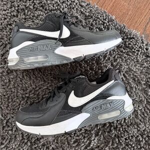 Nike Black and White Air Max Sneakers
